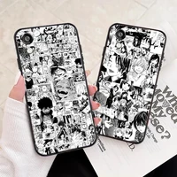 cartoon anime for huawei y6 2019 y9 2018 y7 y9 prime 2019 phone case silicone cover liquid silicon carcasa coque funda