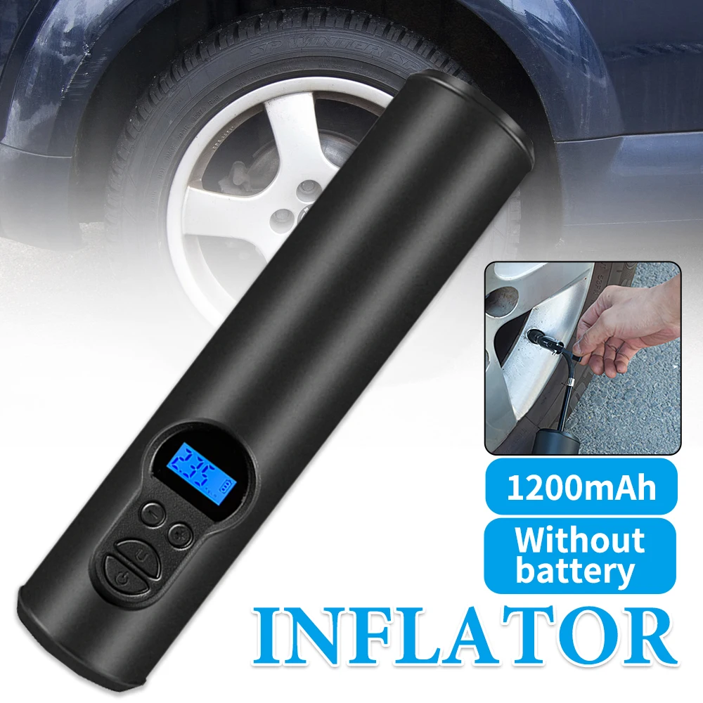 

Portable Inflatable Pump 12V 150PSI Car Tyre Inflator Tire Inflatable Pump Portable Air Compressor for Car Bicycle Road Bike