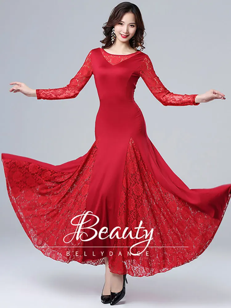 Новинка стандартное женское платье с большим подолом одежда для тренировок