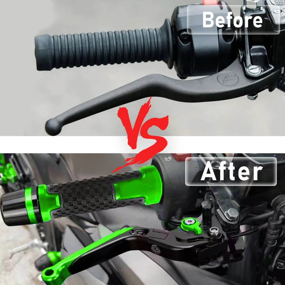 Фото Для Kawasaki Z1000 Z1000 2017 2018 2019 2020 2021 2022 2023 2024 2025 новые аксессуары для мотоциклов регулируемые рычаги тормозной муфты №5