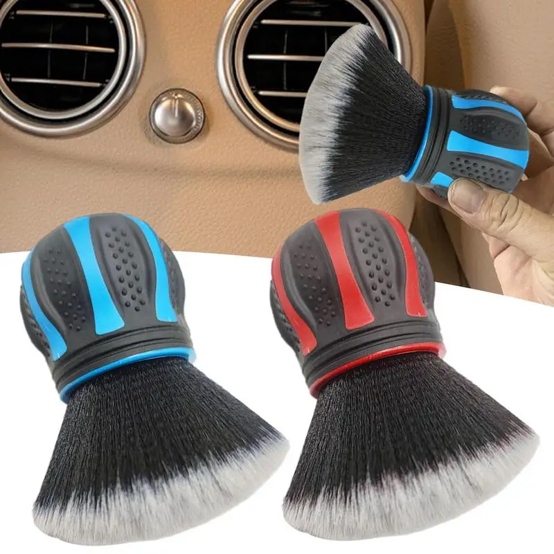 

Car Detailing Brushes Soft Bristles Auto Interior Dust Cleaner For Automotive Dashboard Air Conditioner Vents Interior Brushes