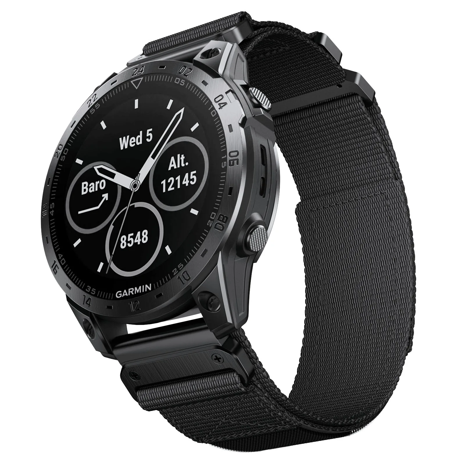 Garmin Nylon Loop Strap Quick Release 26mm Wristband Replaceable Watch Band For Fenix7X/5X/5XPlus/6X/6XPro Easy Fit Belt