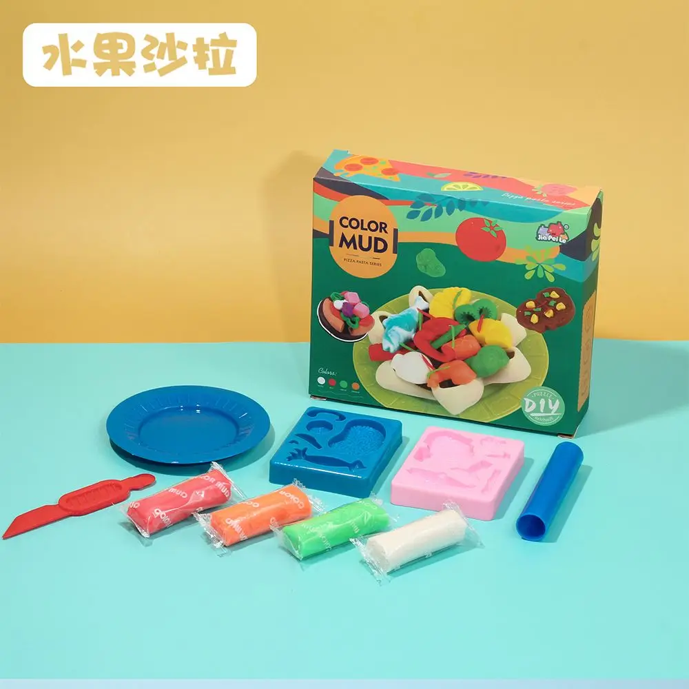 

Playdough Toys DIY Clay Mud Modeling Carnival Toys Creations Tool Set Plasticine Gifts for Kid Modeling Clay Slime Fluffy