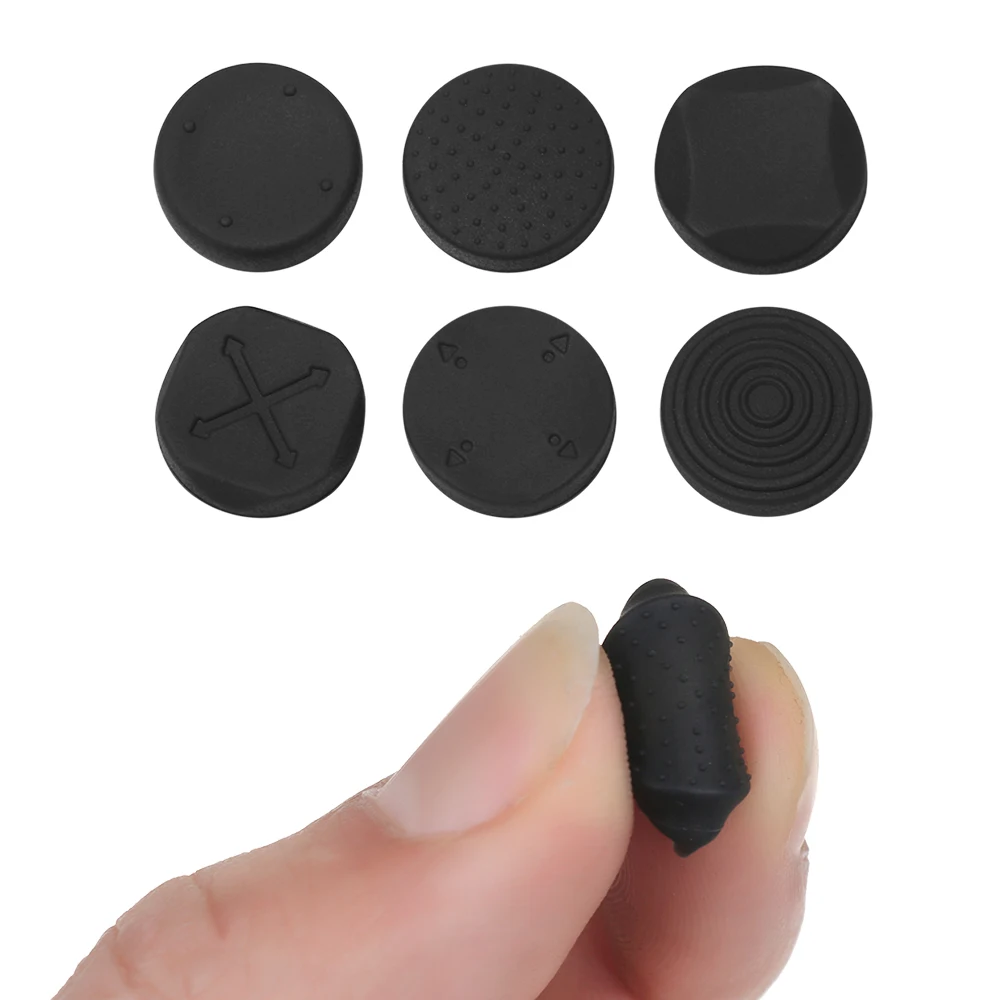 6PCS Silicone Thumbstick Grip Cap Joystick Analog Protective Cover Case For Sony PlayStation Psvita PS Vita PSV 1000/2000 Slim - купить по