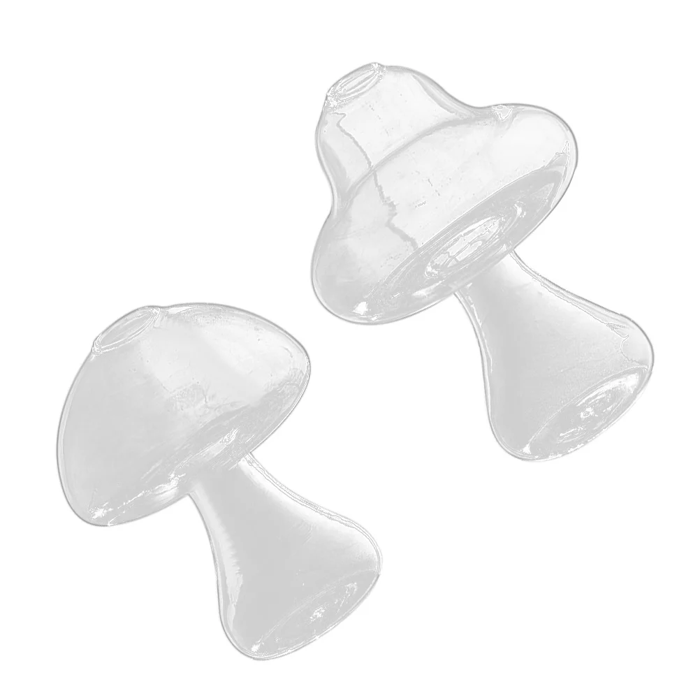 

Vasemushroomflower Terrarium Planter Air Hydroponics Container Vases Shaped Holder Plantsdecor Pot Bulb Decorative Desktop