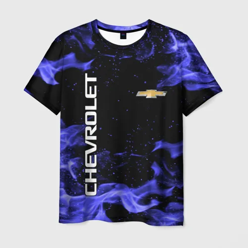 Мужская футболка 3D CHEVROLET