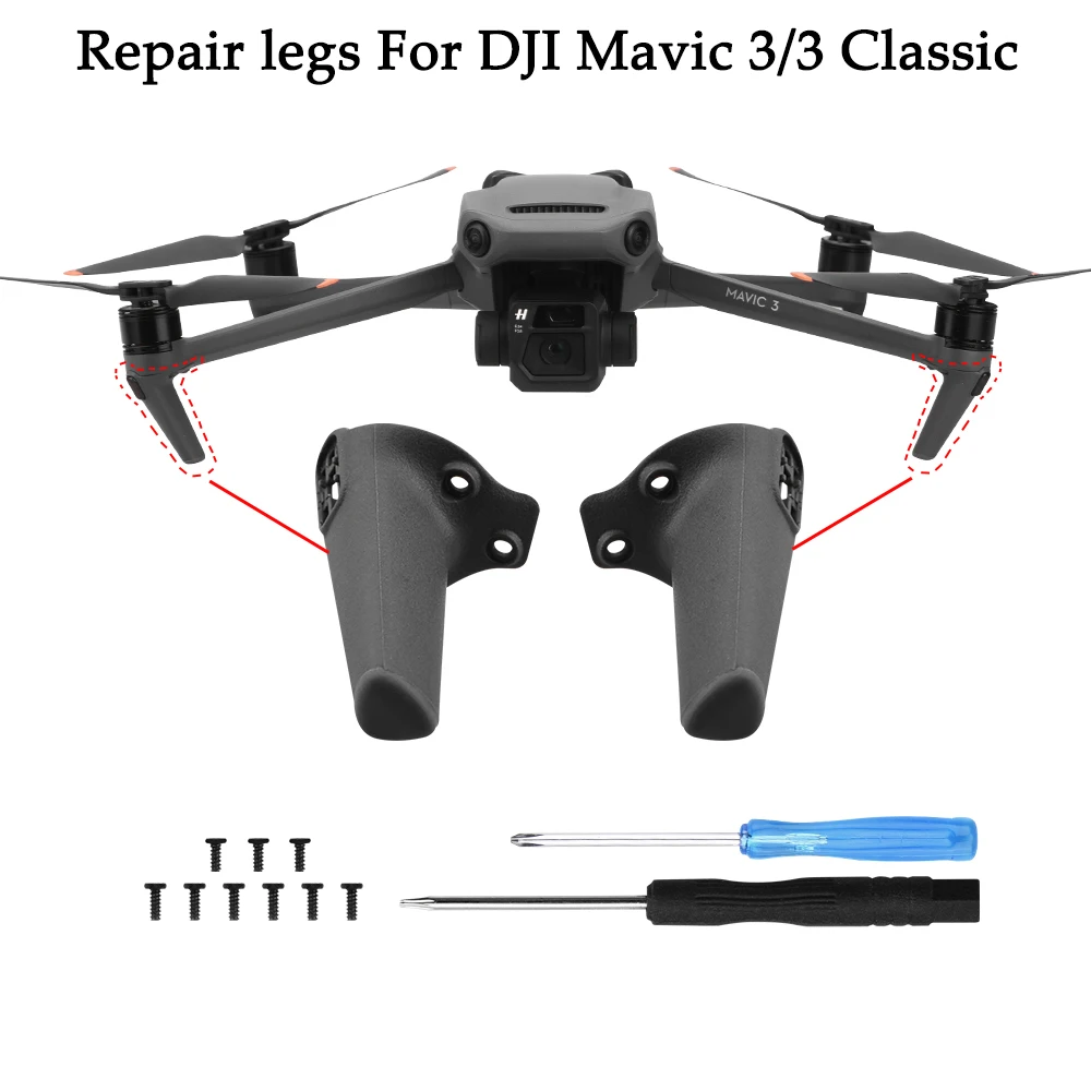

Repair Front Left Right Tripod Landing Gear Legs For DJI Mavic 3/3 Classic Drone With Screws Replacement Accessories