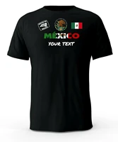 hecho en mexico flag black t shirt mens 100 cotton casual t shirts loose top size s 3xl
