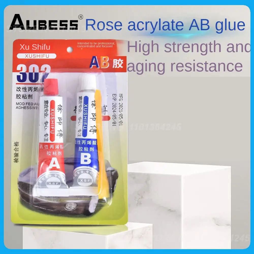 

Firm Ab Mixed Curing Ab Glue Fast Sticky Acrylate Structural Glue Industrial Repair Agent Caulk Portable Corrosion Resistance