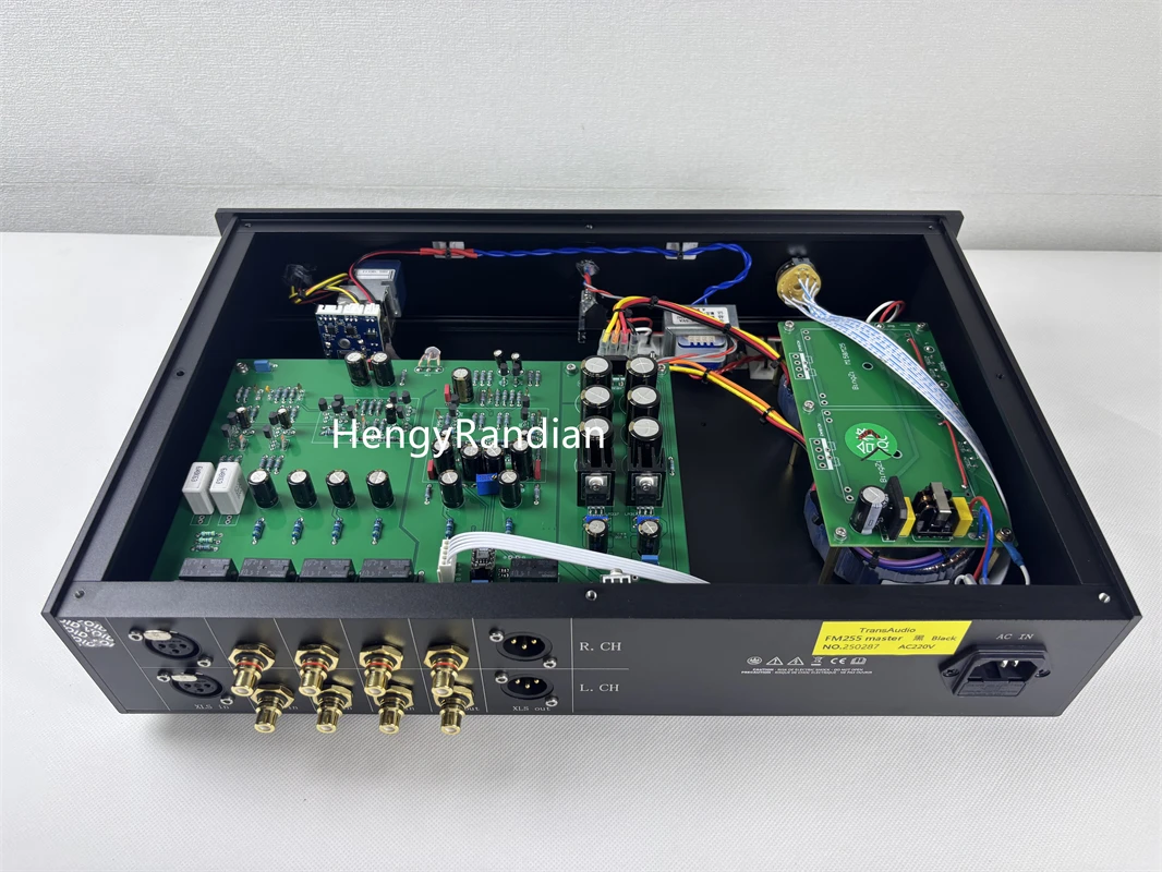 Фото Цепной предусилитель MASTERF M255, предусилитель Trans Audio FM255 №3