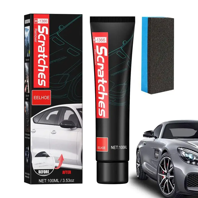 

Car Polish Car Paint Repair & Polishing Remover Portable Dustproof Auto Scratch Remover For Vehicles SUVs RVs Cars Motorcycles