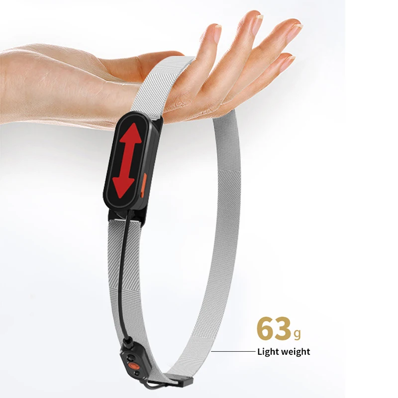 Светодиодный налобный фонарь V91 с датчиком и встроенным аккумулятором |