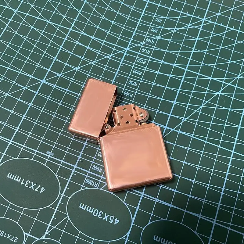 

1 PC EDC Outdoor Pocket Tool Purple Copper Lighter Igniter Cigarette Lighter Cigar Windproof Outdoor Camping Ignition Tool