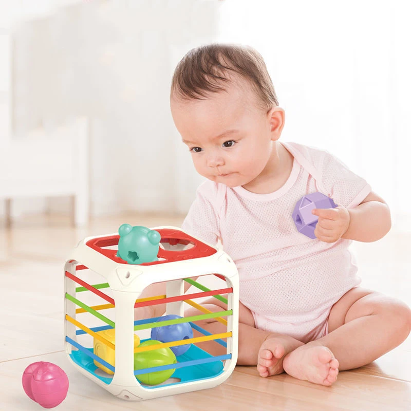 

Montessori Colorful Shape Blocks Sorting Game Baby Learning Educational Toys For Children Bebe Birth Inny 0 12 Months Gifts