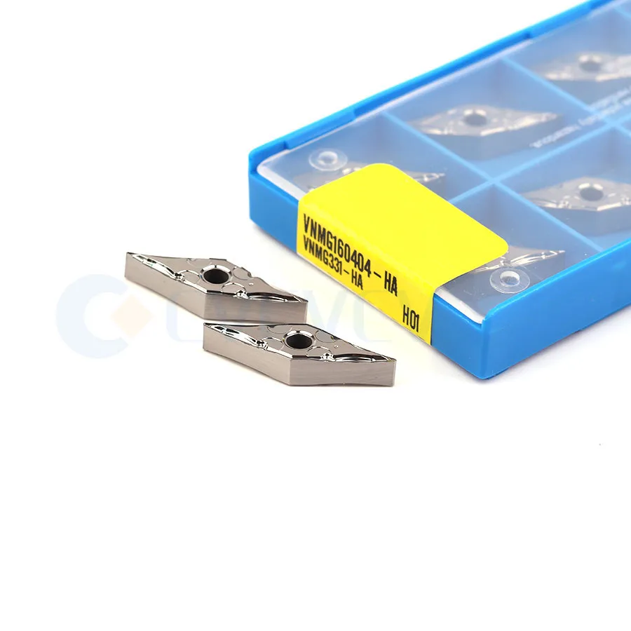 

VNMG160402/160404/160408-HA H01 CNC Lathe Tools High-quality Carbide Blade Wear-resistant Turning Insert,For Aluminum Processing