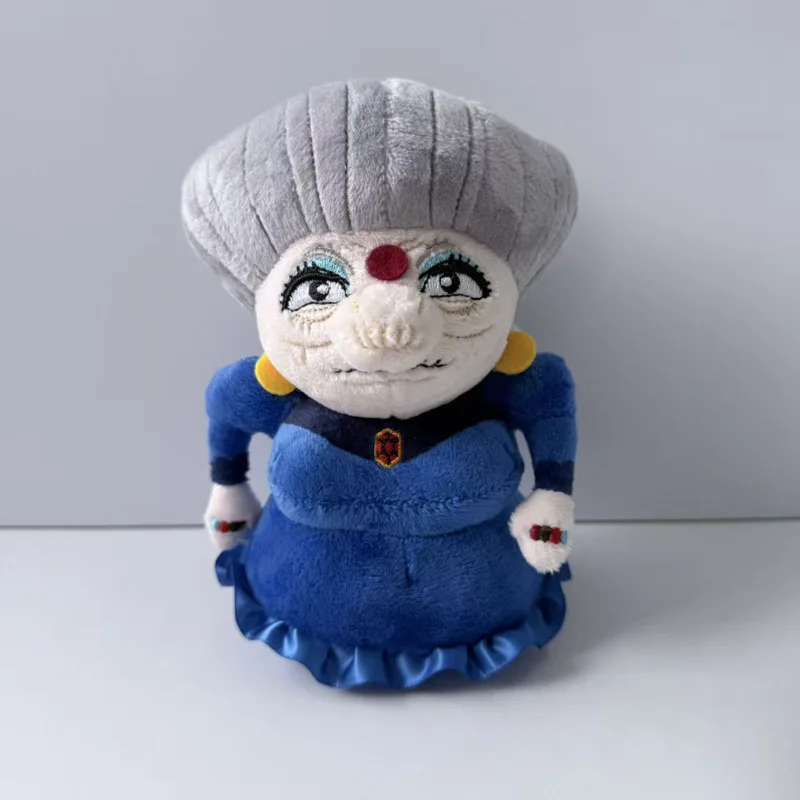Фото Плюшевая игрушка Юбаба из «Унесённых призраками», 17 см, мягкая, с наполнителем из ПП-хлопка, фигурка старой ведьмы из мультфильма, плюшевая игрушка для украшения дома, подарок для фанатов. №1