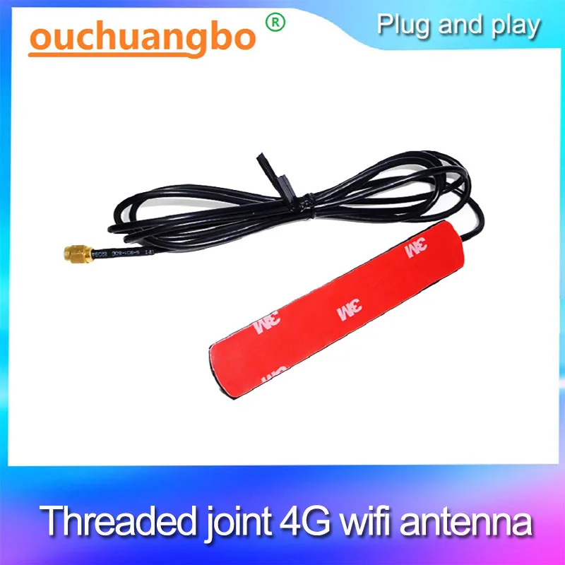 ouchuangbo car 4G wifi antenna cable support Android multimedia player stereo