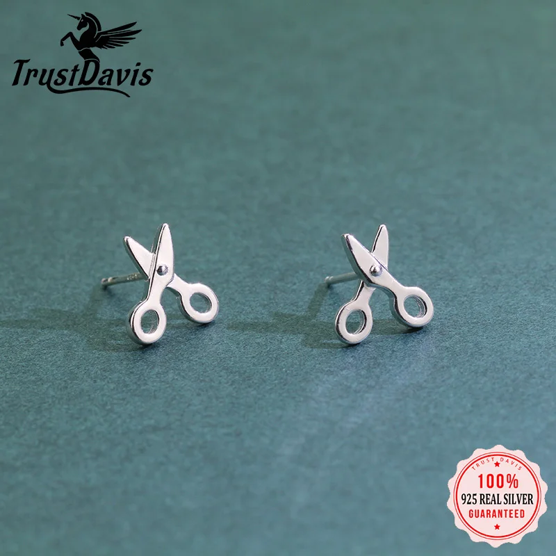 Серьги-гвоздики женские из серебра 925 пробы, DS037 Серьги-гвоздики женские из серебра 925 пробы, DS037