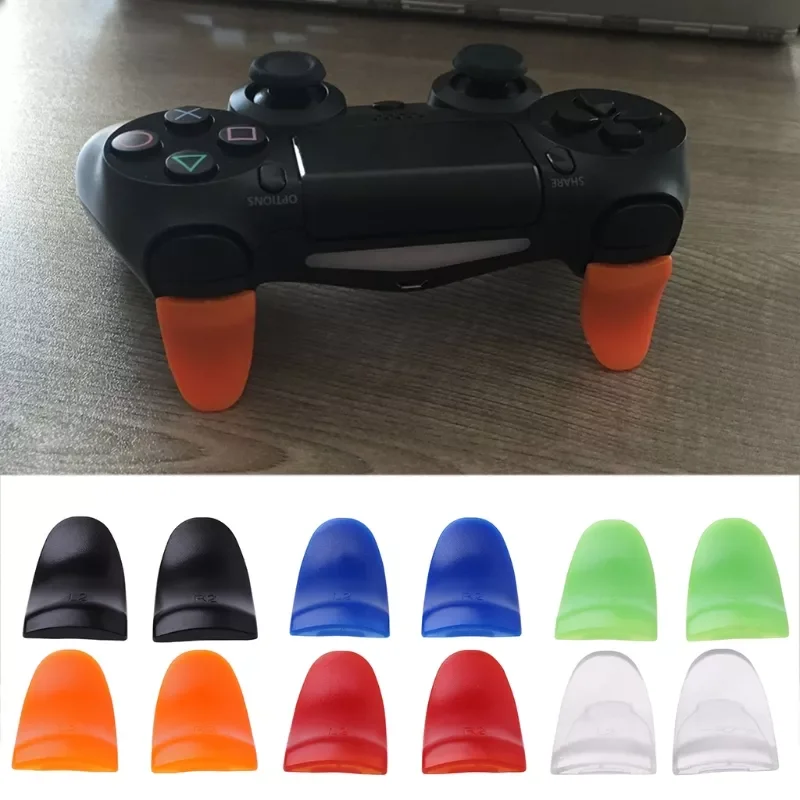

Pair / Set L2 R2 Trigger Extended Buttons Kit For Playstation PS4 Controller