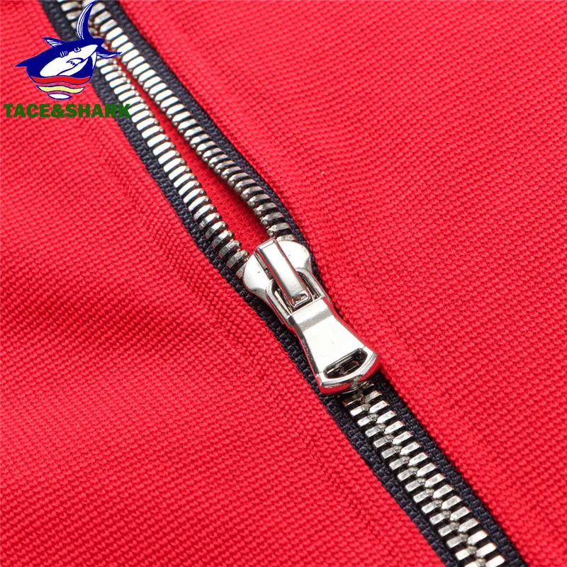 Куртка TACE &amp SHARK Мужская с вышивкой модная Повседневная Деловая спортивная