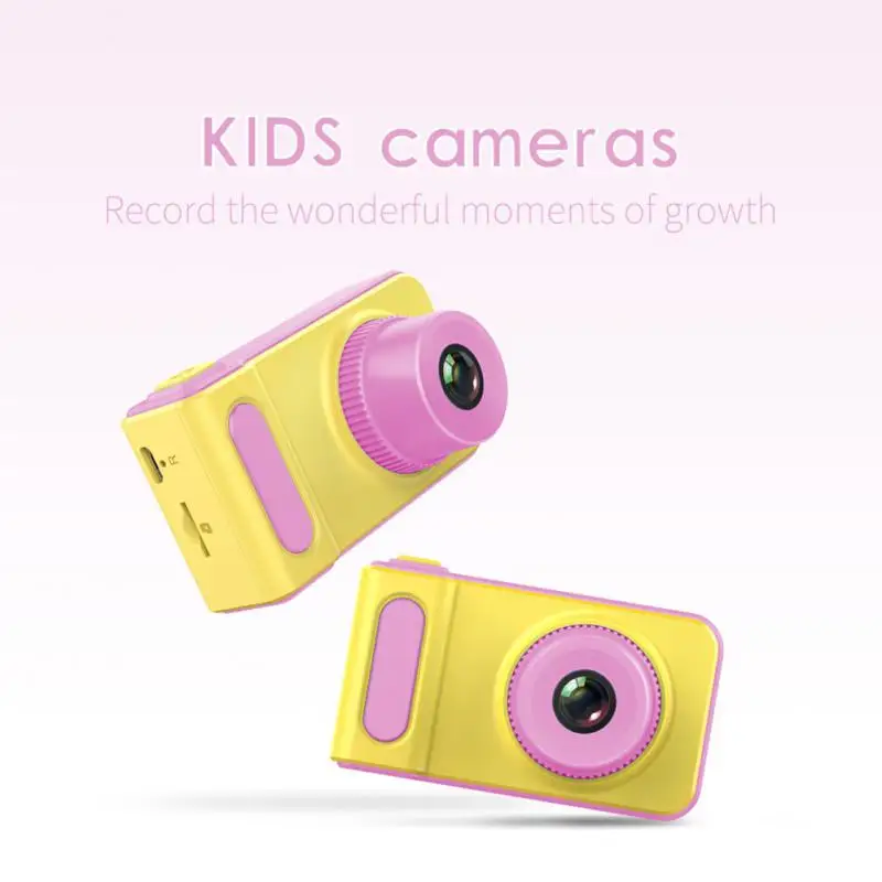 

2 Inch Digital Camera Mini 400ma Video Camera Long Standby Children Camera Birthday Gift Toddler Toys Creative Cute Cartoon