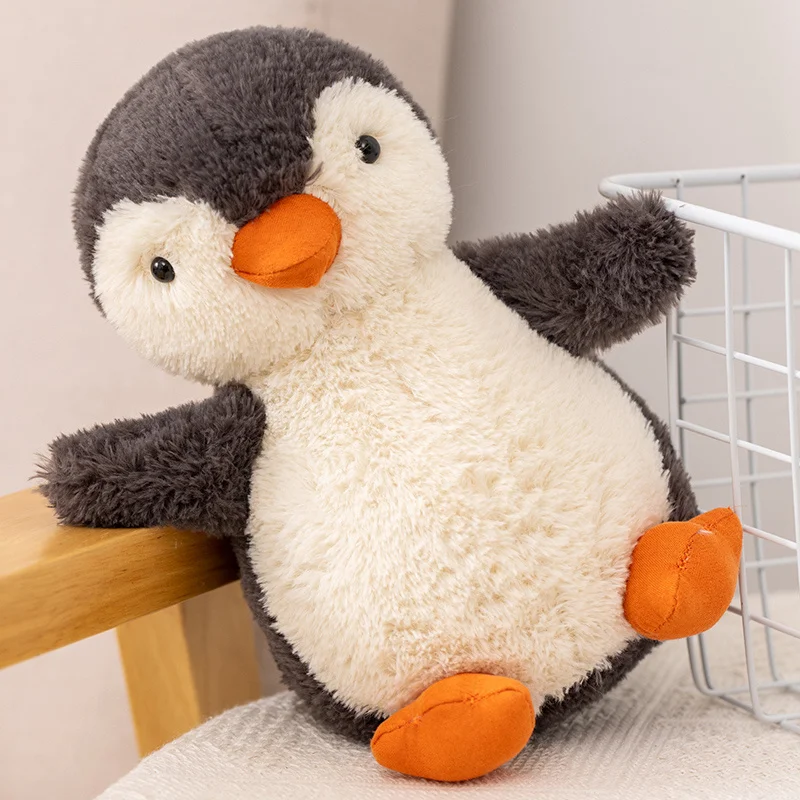 

Высококачественная Милая пушистая плюшевая игрушка, милая кукла-Пингвин в виде животного, детская Успокаивающая Спящая игрушка для детей, подарки на день рождения