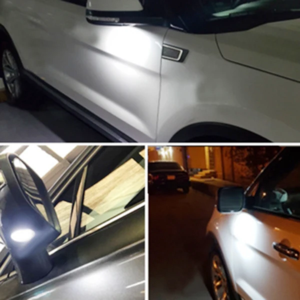 Автомобильный 18 светодиодный светильник бокового зеркала под лампой для Golf 5 Mk5 MkV