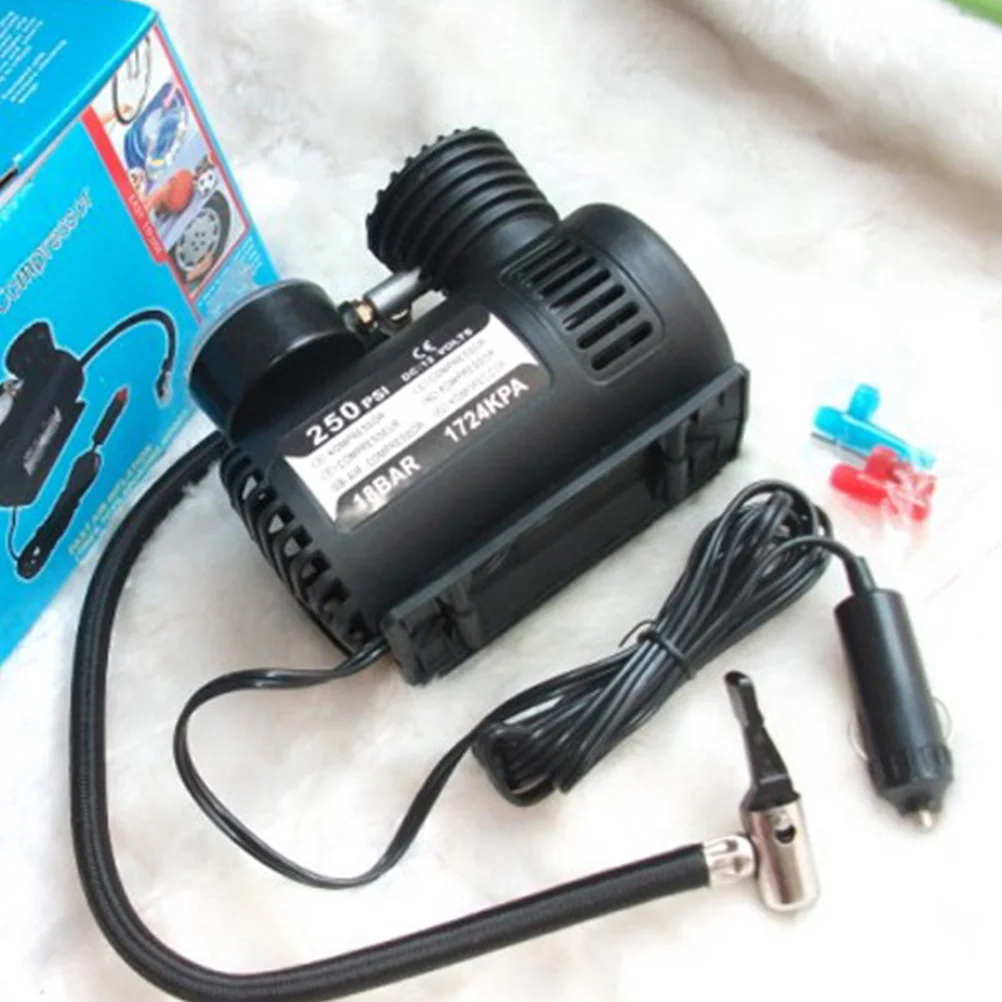 

1 PC Tire Inflator 12V Electric Air Pumper Car Accessory Tire Inflating Tool for Car Auto Vehicle