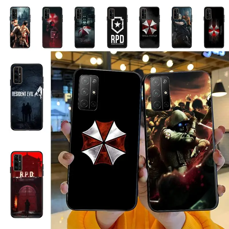 

Umbrella Corporation Phone Case for Huawei Honor 10 i 8X C 5A 20 9 10 30 lite pro Voew 10 20 V30