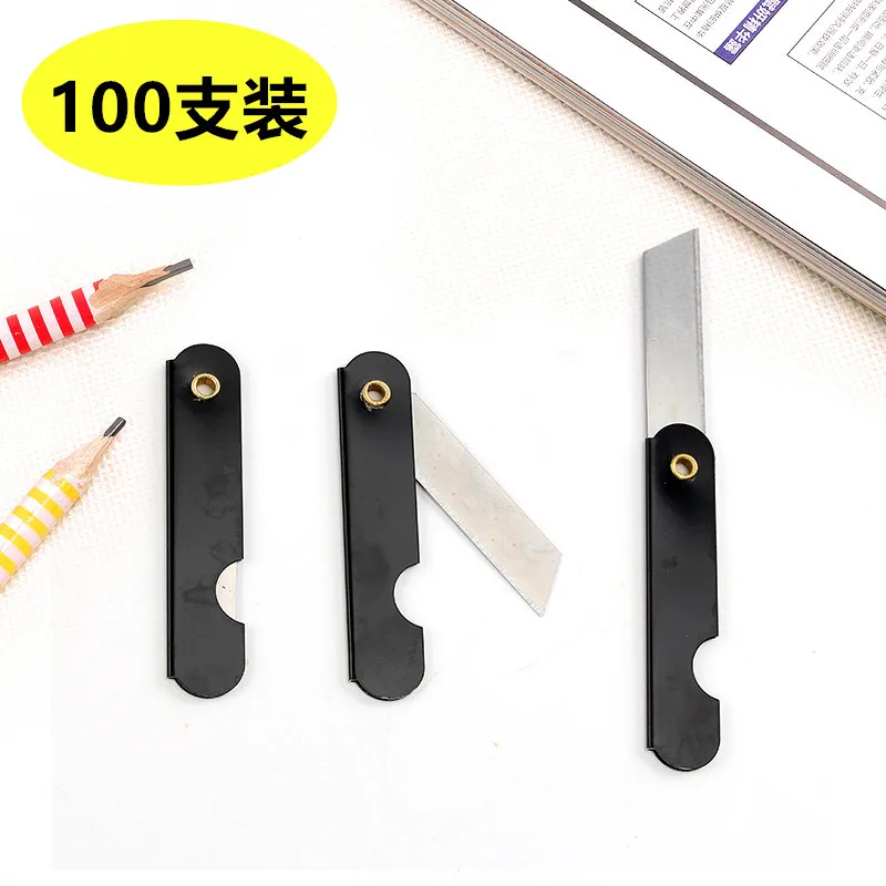 

Художественная точилка для ножей, маленькая точилка для карандашей, складное лезвие, высококачественный резак для бумаги, для начальной школы