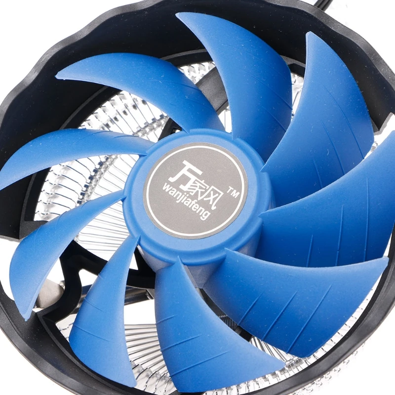 

Бесшумный вентилятор с ШИМ-вентилятором и низкопрофильный процессорный кулер для LGA775/1155 для