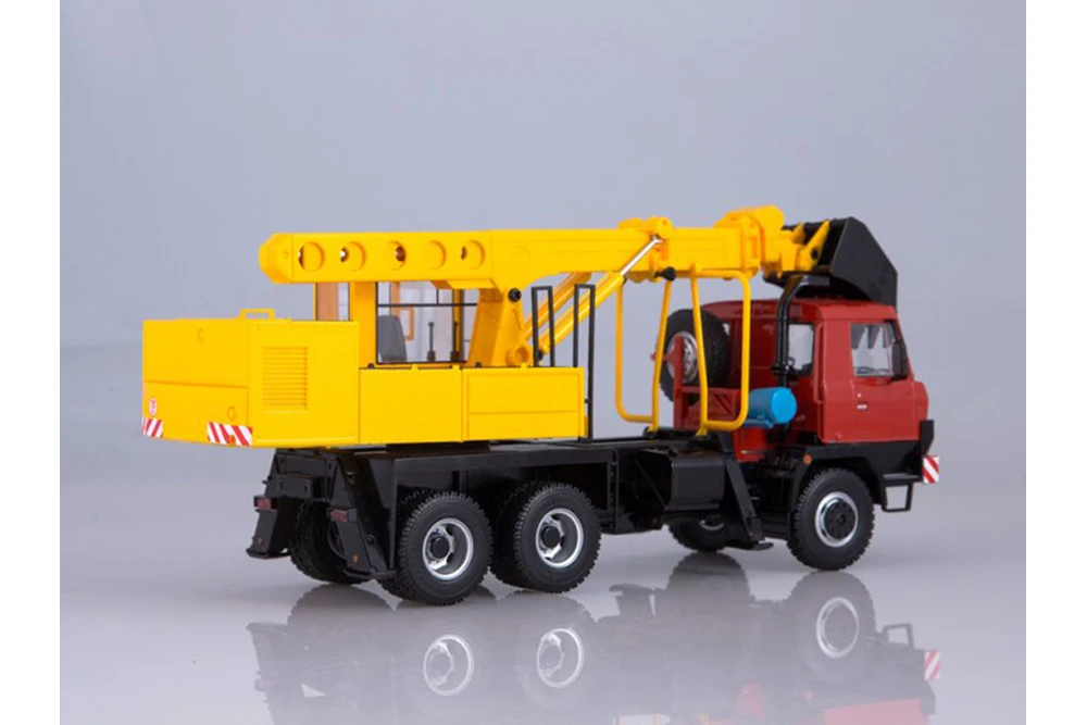 TATRA 815 UDS-114A EXCAVATOR 1983-2020 YELLOW/RED| ЭКСКАВАТОР-ПЛАНИРОВЩИК (НА ШАССИ TATRA-8 |