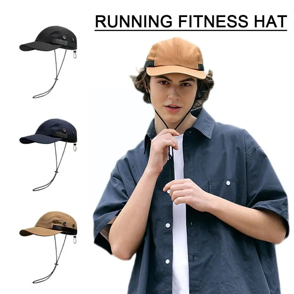 

New Folding Fishing Cap Baseball Cap Breathable For Men Women Outdoor Camping Hiking Hat Quick Drying Trekking Hat Sun Hat M1Y4