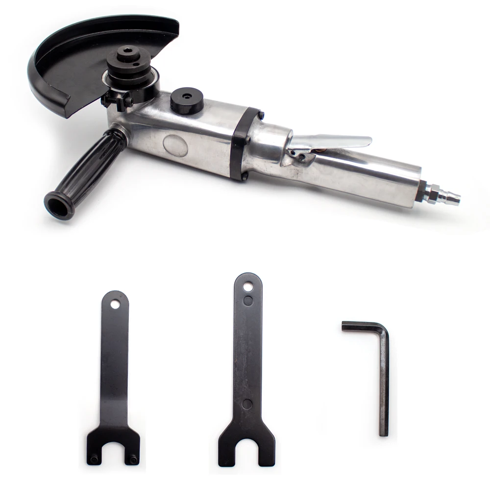 

7 Inch Pneumatic Angle Grinder Air Sander Polisher Wind Grinding Polishing Machine 180MM 6500RPM