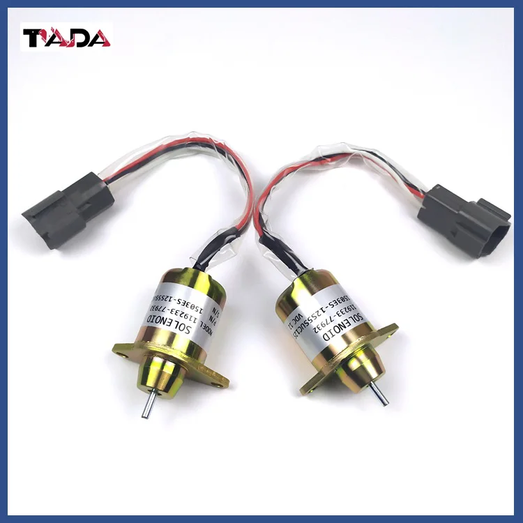 

engine 4tnv94 98 flameout solenoid valve For Doosan 60 modern 60 excavator accessories flameout switch