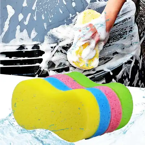 Губка для мытья автомобиля, многофункциональный инструмент для ухода за лакокрасочным покрытием