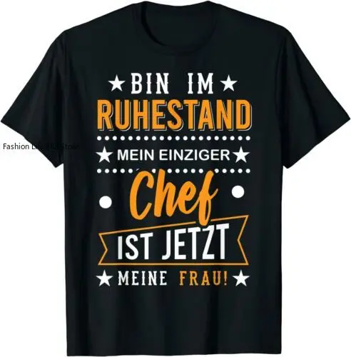 Фото Футболка премиум класса Neu Bin im Ruhestand Реннер 2021 2022 2023 Реннер Geschenk №1