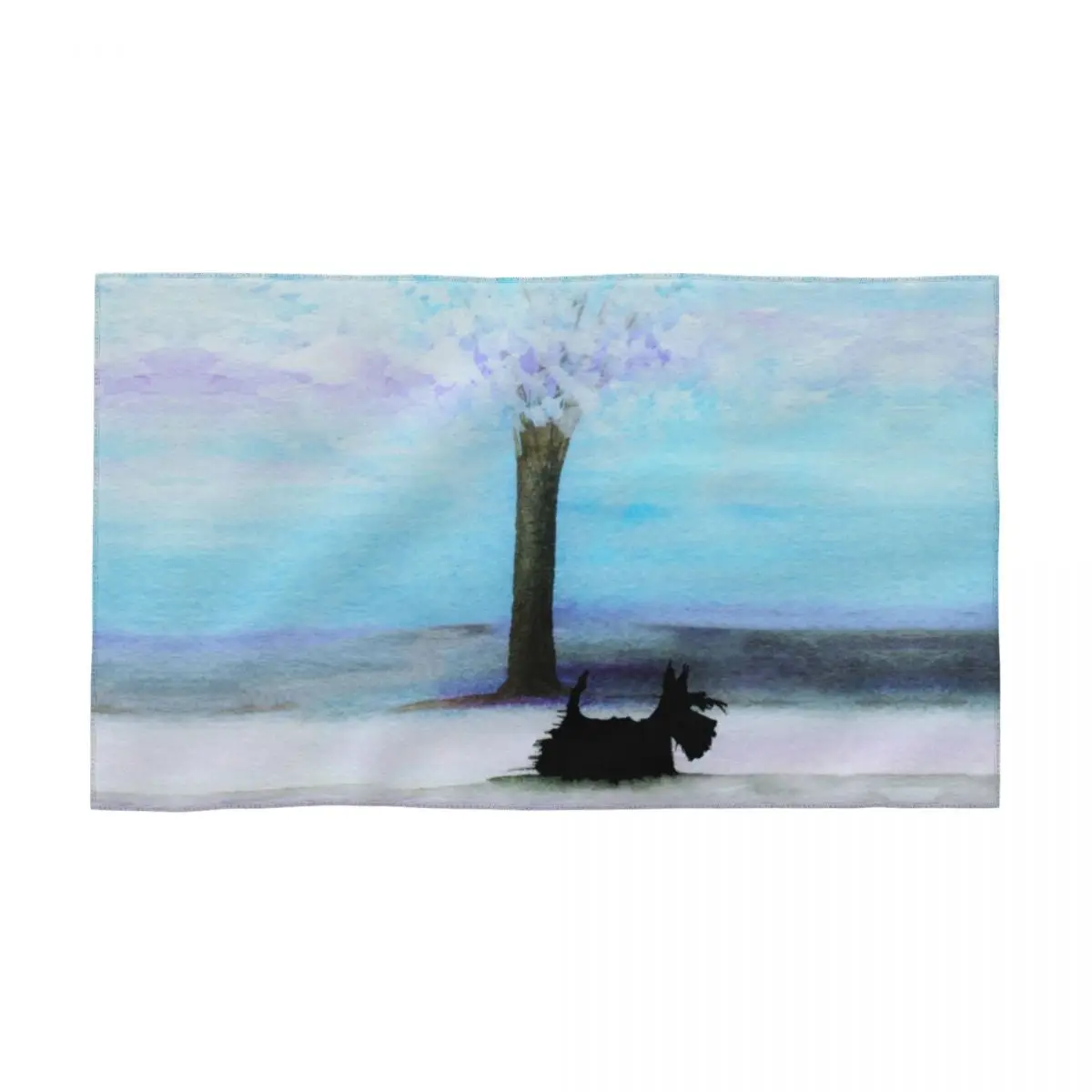 

Шотландское пляжное полотенце, быстросохнущее