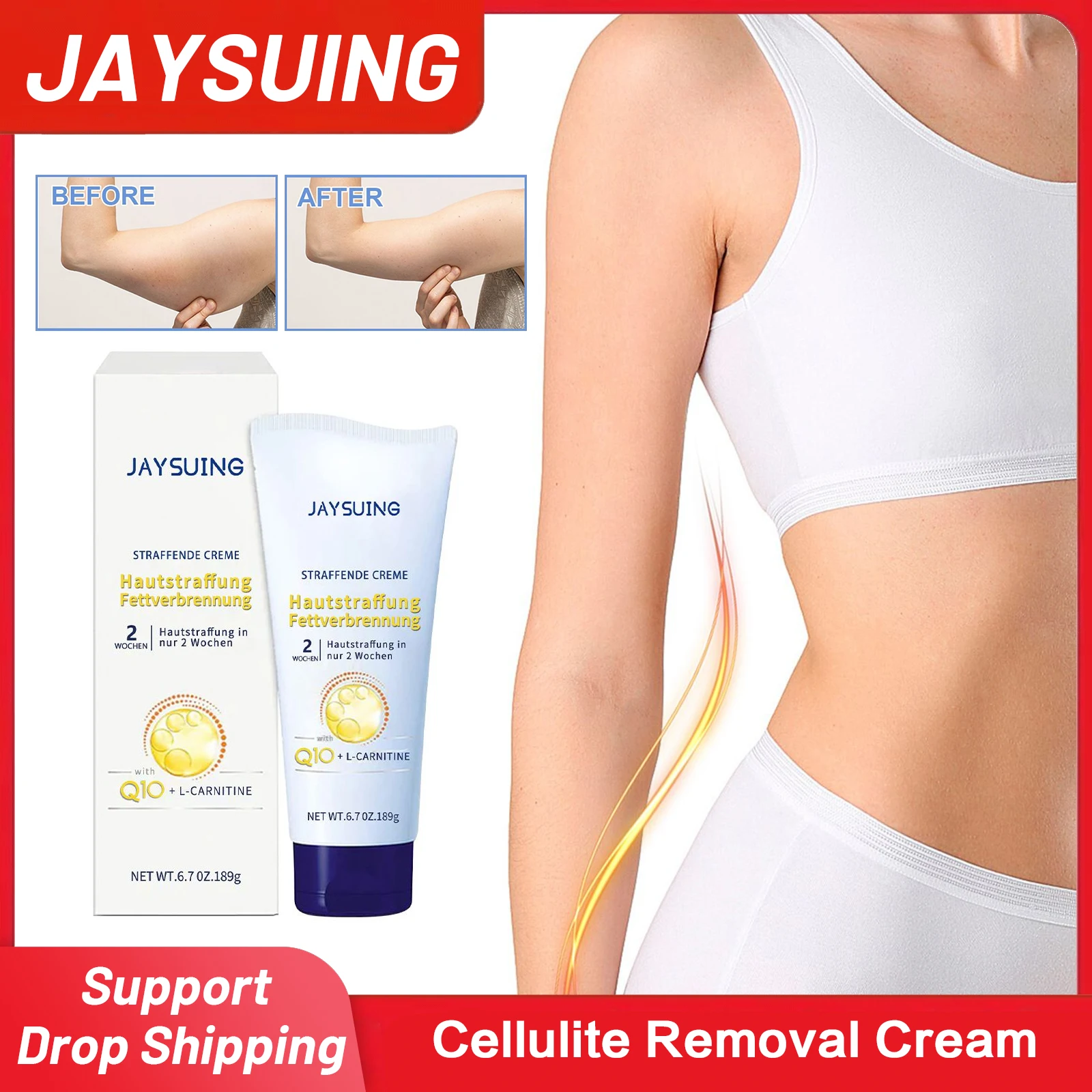 

Cellulite Removal Cream Weight Loss Sculpting Promote Fat Burning Lifting Firming Improve Sagging Skin Full Body Slimming Cream