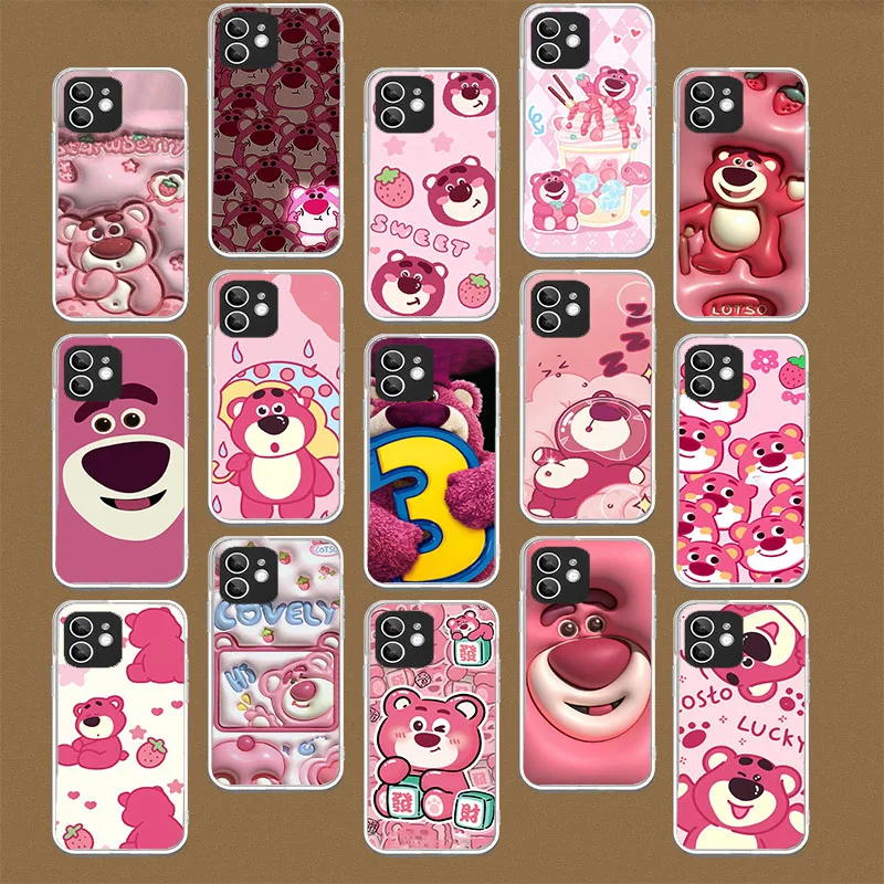 WR-32 Lotso прозрачный силиконовый чехол для Huawei Y8 Y9 P20 P30 P Smart Nova 2 3 4 5 Honor 20 7A 8A