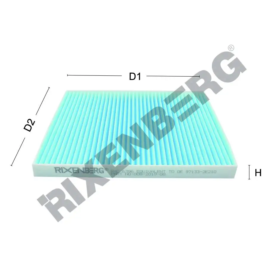 

CABIN FILTER FILTER FOR HYUNDAI TUCSON 2.0I- 2.0CRDI (2004- 2010) ACCENT BLUE 1.4 - 1.6CRDI (2011)