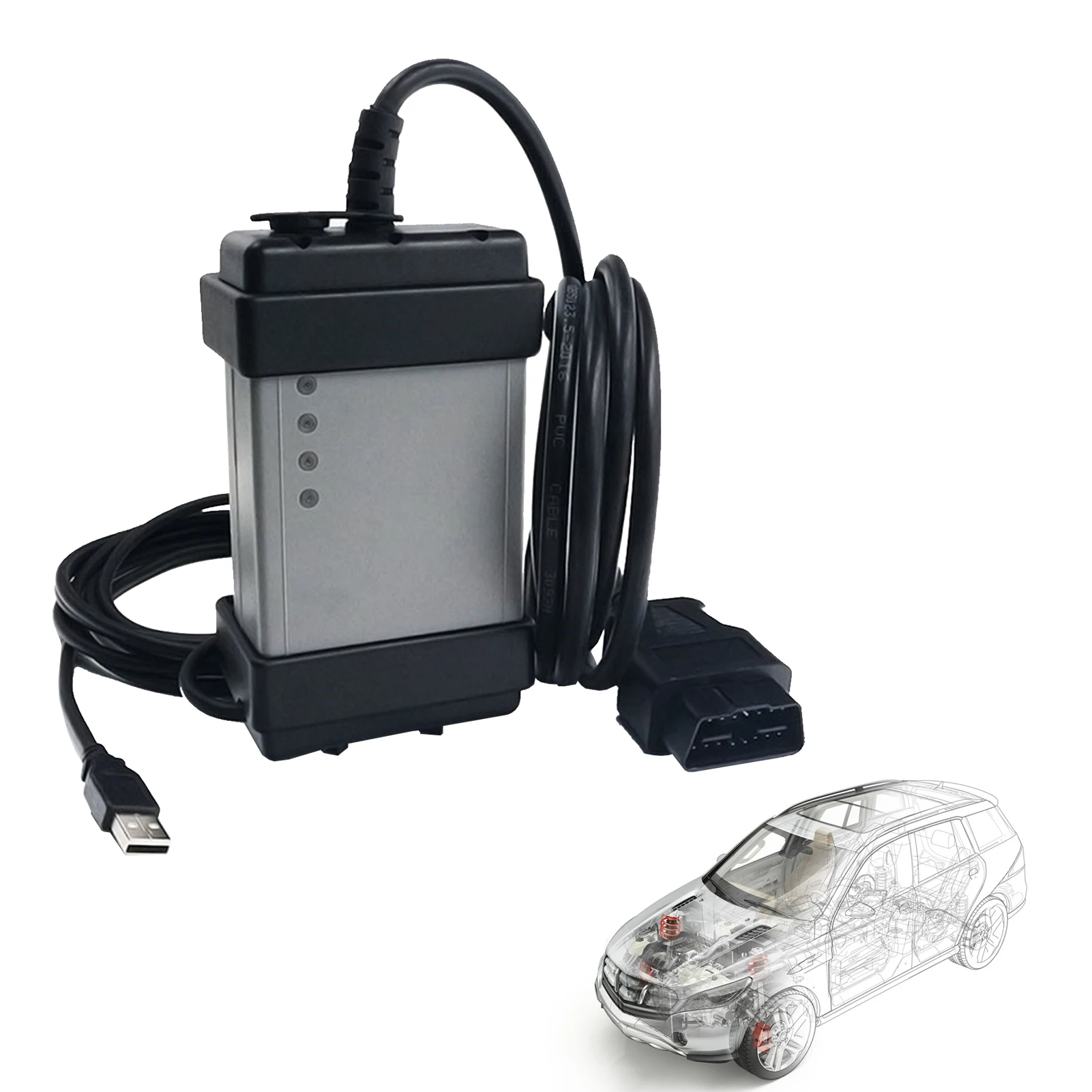 Полный чип кости автомобиля диагностический инструмент оригинальные протоколы