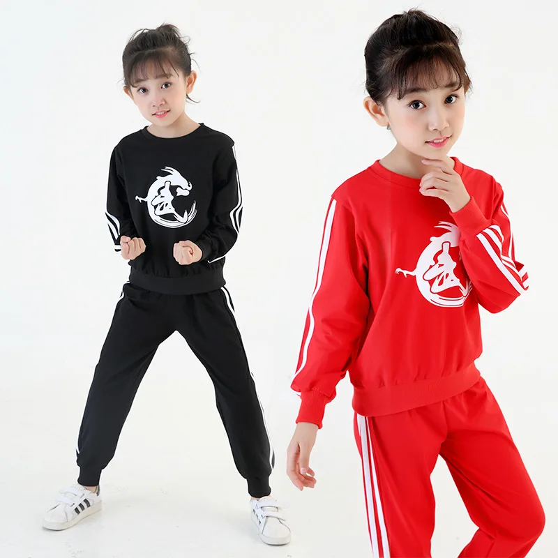 

Children long sleeve Dobok Wushu Kimono Judo Clothing Chinese Kung Fu costumes Suit Tai Chi Martial Art Uniform for Kids