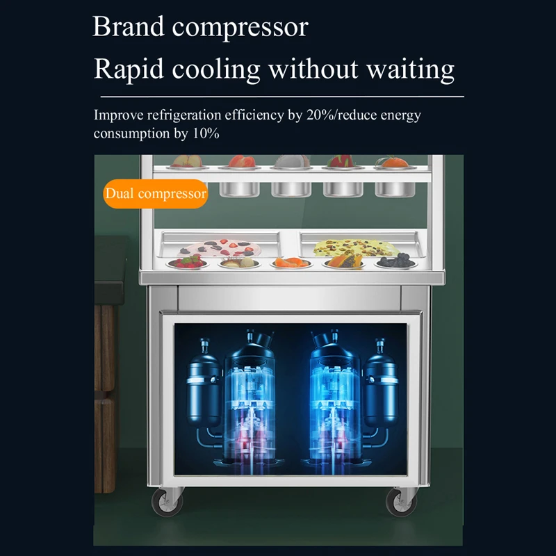 Поднос для изготовления мороженого семейная мини-поднос льда сделай сам со