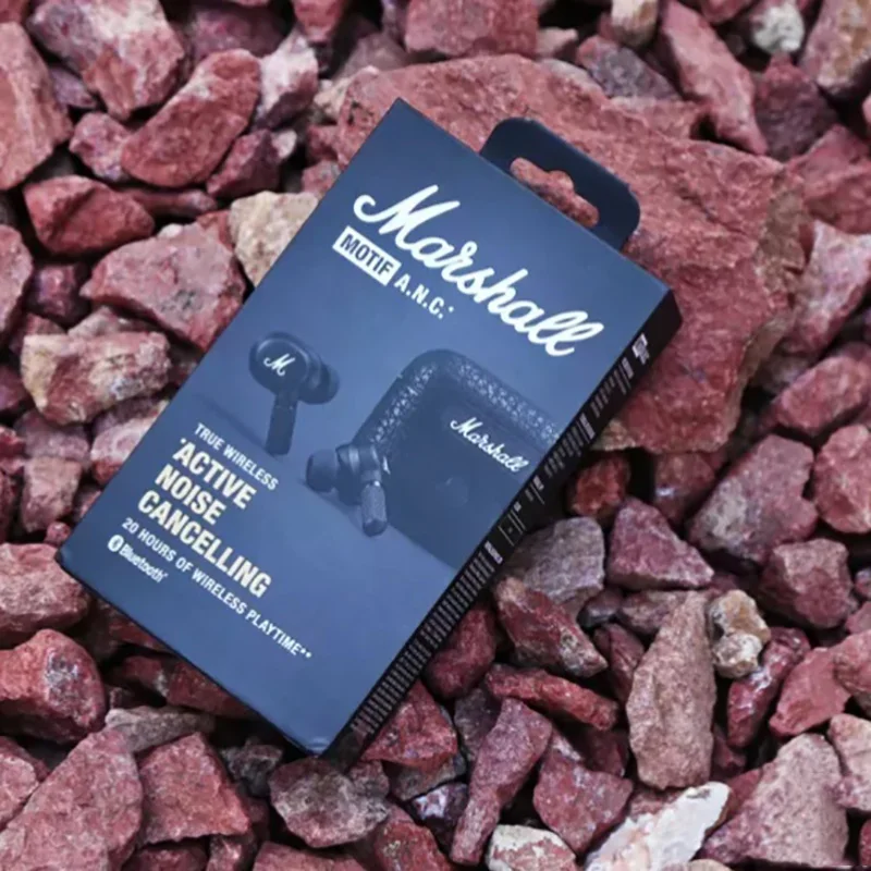 Marshall MOTIF ANC Bluetooth Headset Active Noise Reduction Earphone True Wireless In-Ear IPX5 Waterproof Running 5.2 Earplugs - купить по