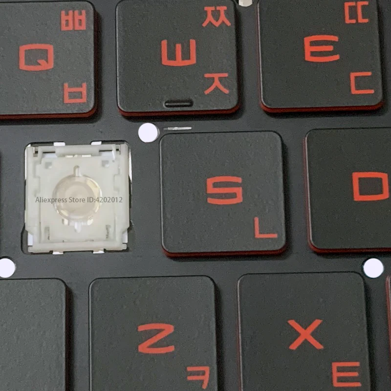 Корейская сменная клавиатура для ноутбука и зажимы MSI GS65 GS65VR MS-16Q2 Stealth 8SE 8SF 8SG MS-16Q1