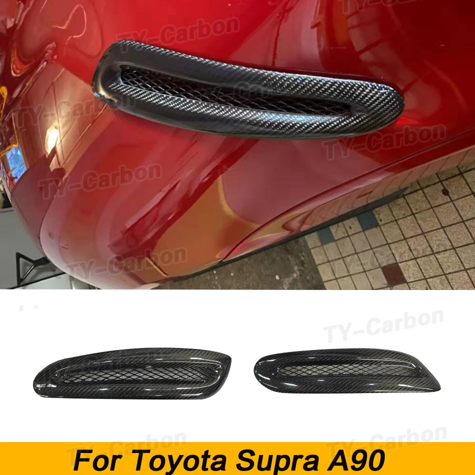 Накладки на вентиляционные отверстия капоте автомобиля для Toyota Supra A90 MK5 2019-2022