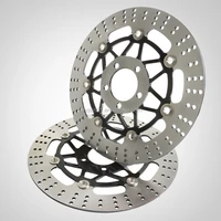 motorcycle accessories stainless steel brake rotor disc for zzr400 zxr400 zrx400 zzr250