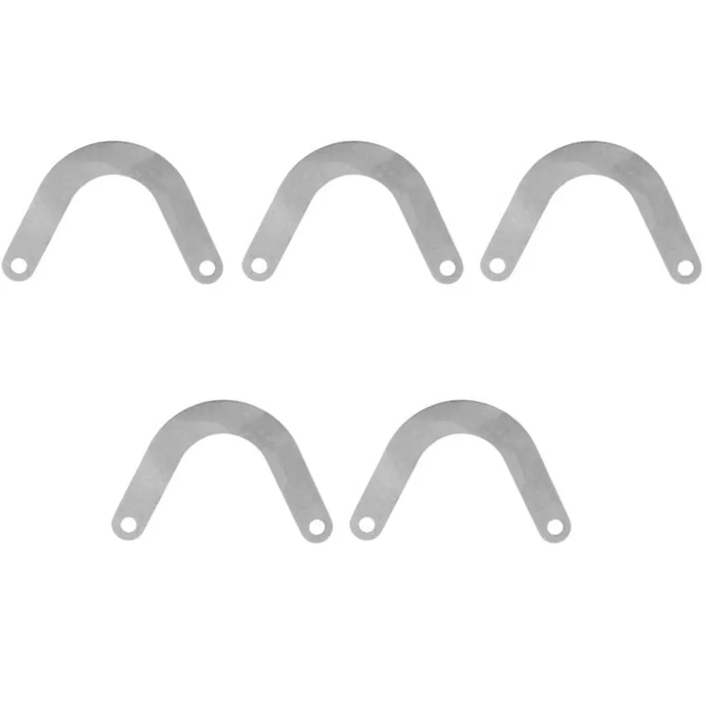 

5pcs U Shape Metal Valve Plate Air Compressor Accessories 59mm Wide Air Pump Piston Machine Spare Parts Power Tool Accessories