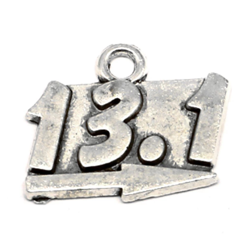 

Sports Charm For Making Jewelry Diy Finding 50pcs 17x19mm